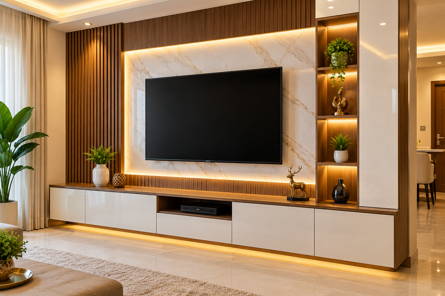 Ajith Pvc Interior - Latest update - PVC TV Unit Carpentry Services in Bangalore
